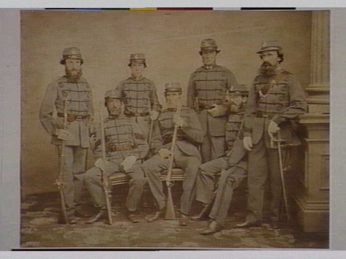 VICTORIAN VOLUNTEER RIFLES, WILLIAMSTOWN COMPANY : CAPTAIN T. STEWART 1861 (c. 1861)