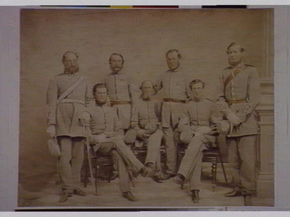VICTORIAN VOLUNTEER RIFLES, RICHMOND COMPANY : CAPTAIN S. MARTIN. 1861 (c. 1861)