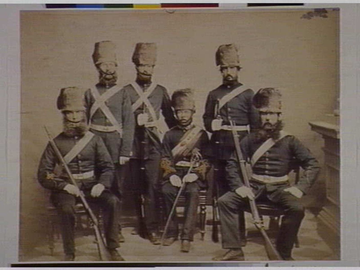 ROYAL VICTORIAN VOLUNTEER ARTILLERY, RICHMOND COMPANY : CAPTAIN STOKES. 1861 (c. 1861)