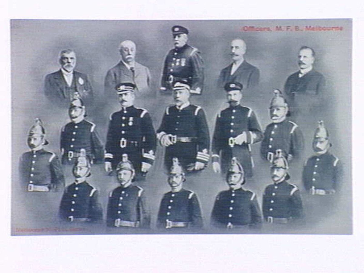 Officers, M.F.B; Melbourne (1900–10)