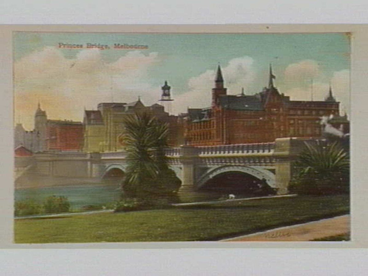 Princes Bridge, Melbourne, Melbourne City (1906–15)