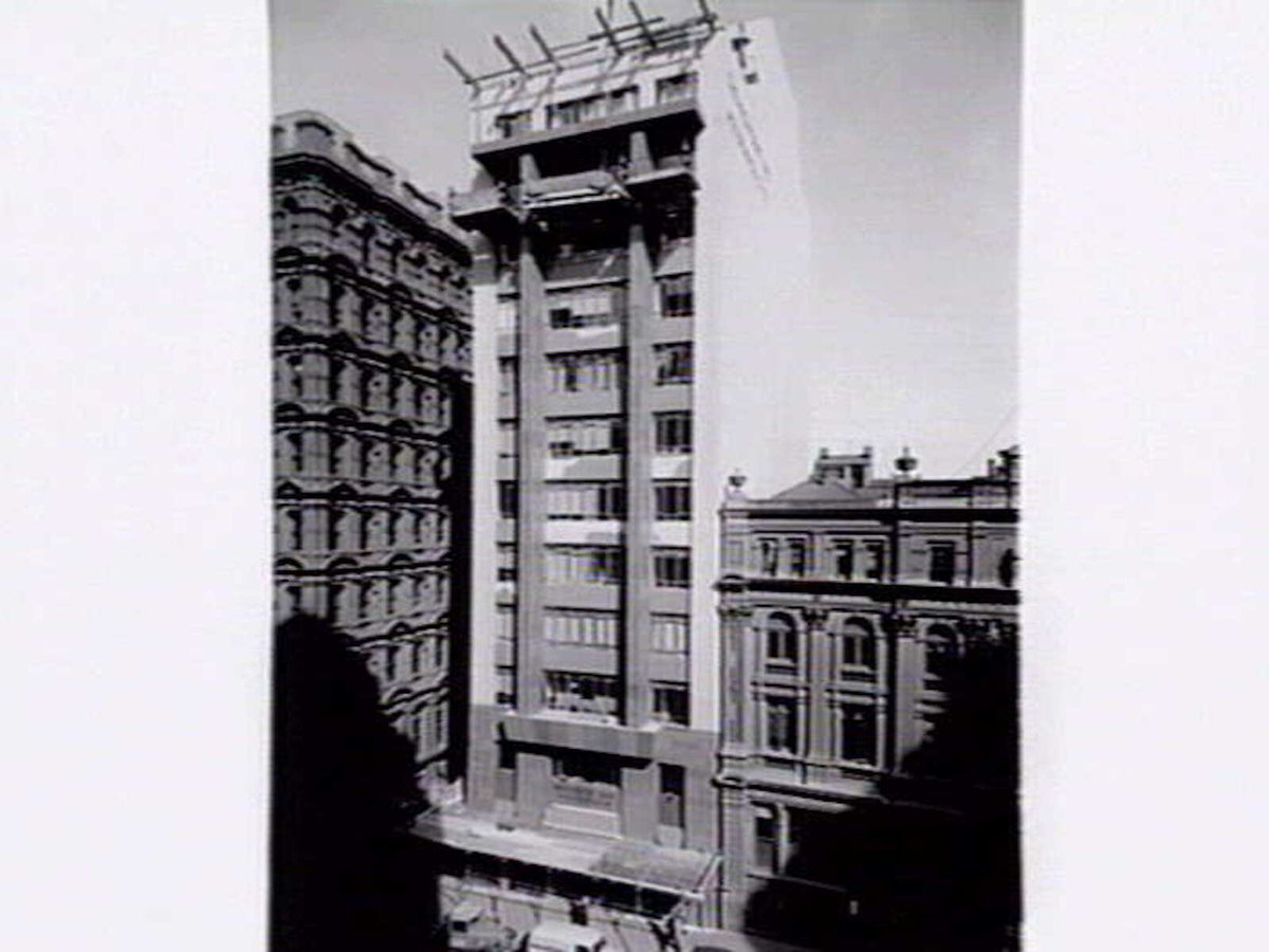 Provident Life Assurance Co. Ltd. building, 37-41 Queen Street, Melbourne, Broken Hill Chambers and York Chmambers, Melbourne City (1937–43)