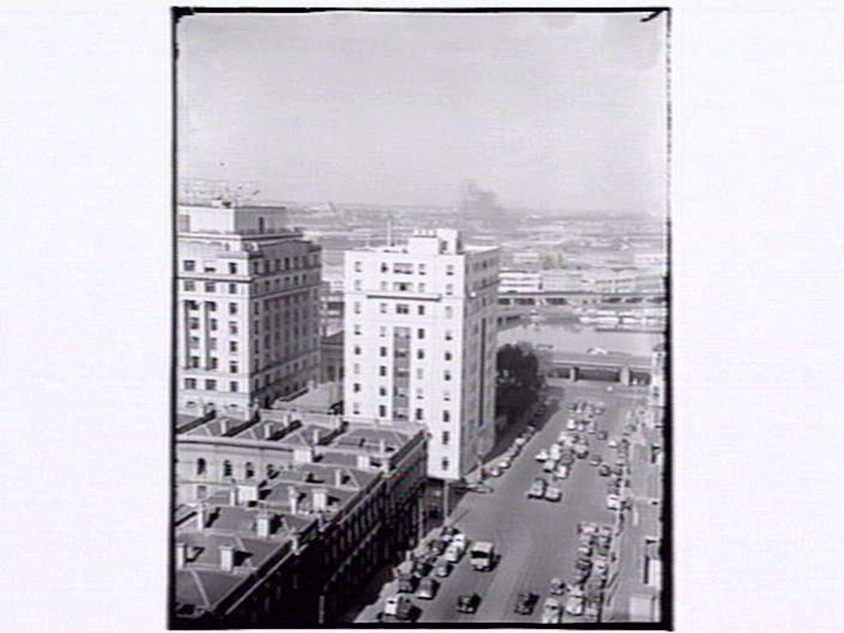 Skyline William Street, Melbourne, Melbourne City (1947)