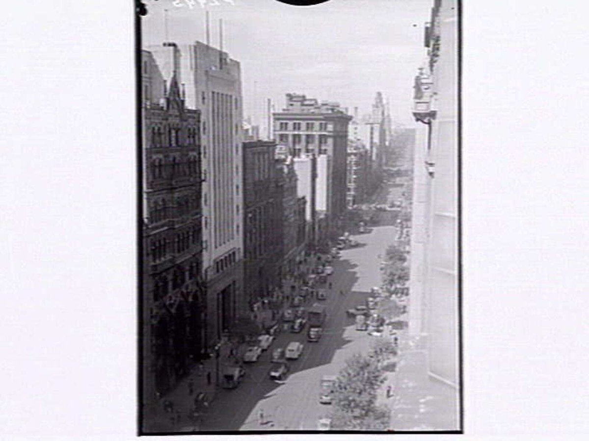 Collins Street Melb, Melbourne City (1948)