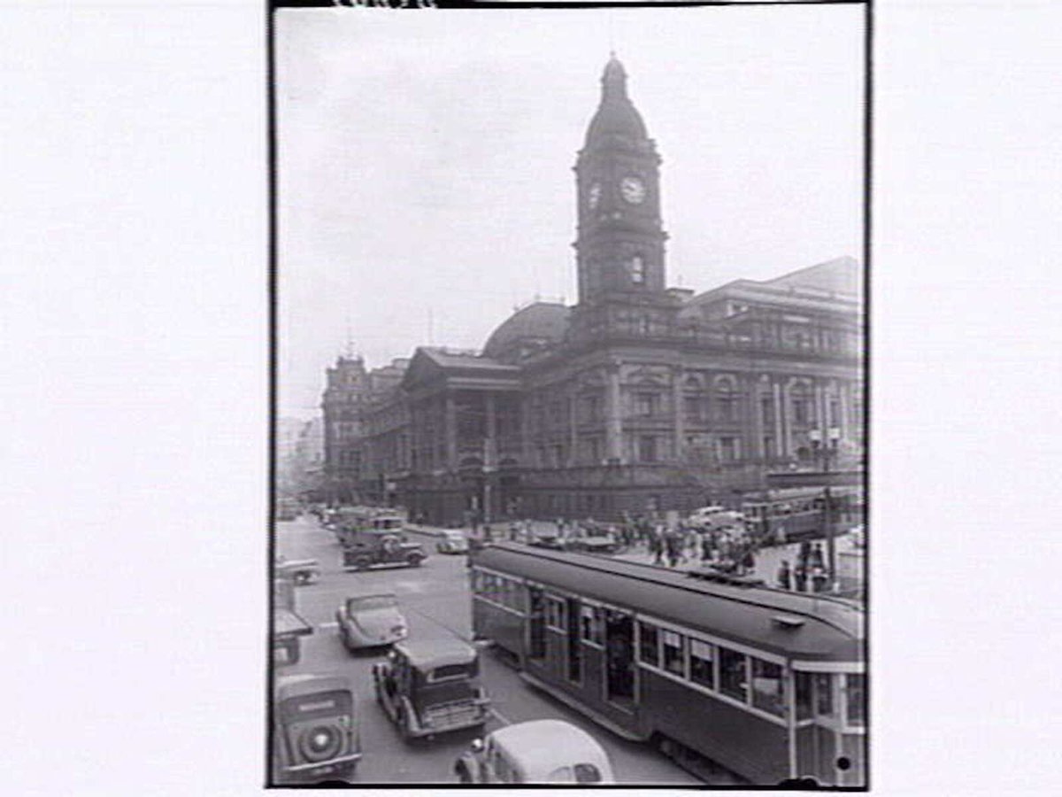 Melbourne Town Hall Melbourne, Melbourne City (1948)