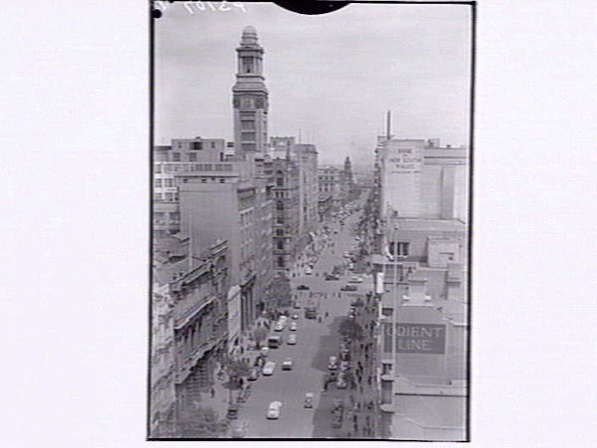 Collins Street Melbourne, Melbourne City (1948)