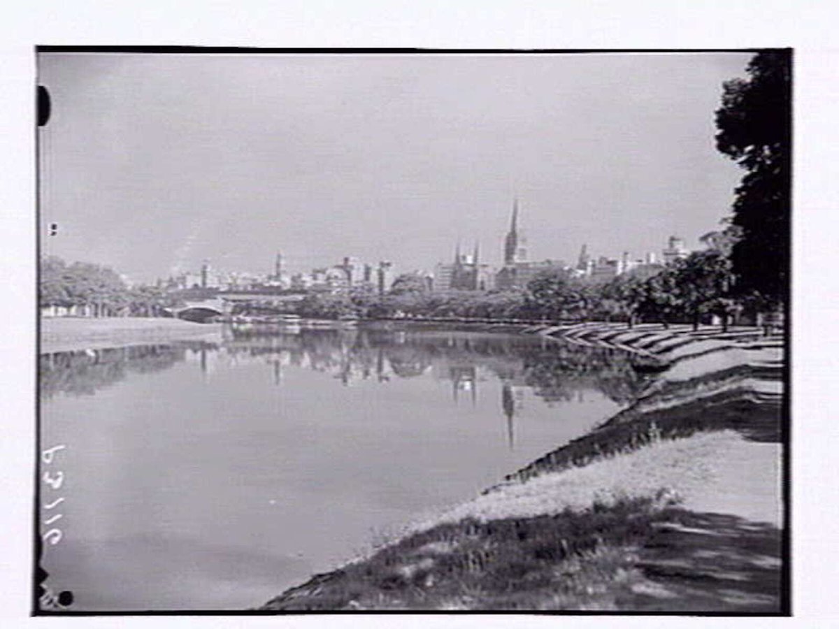 City Skyline Melbourne (1948)