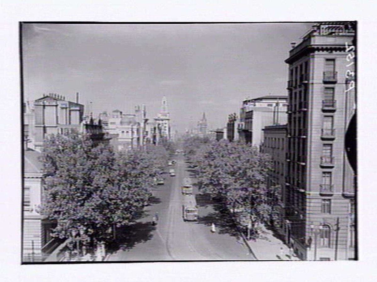 Collins Street, Melbourne, Melbourne City (1948)