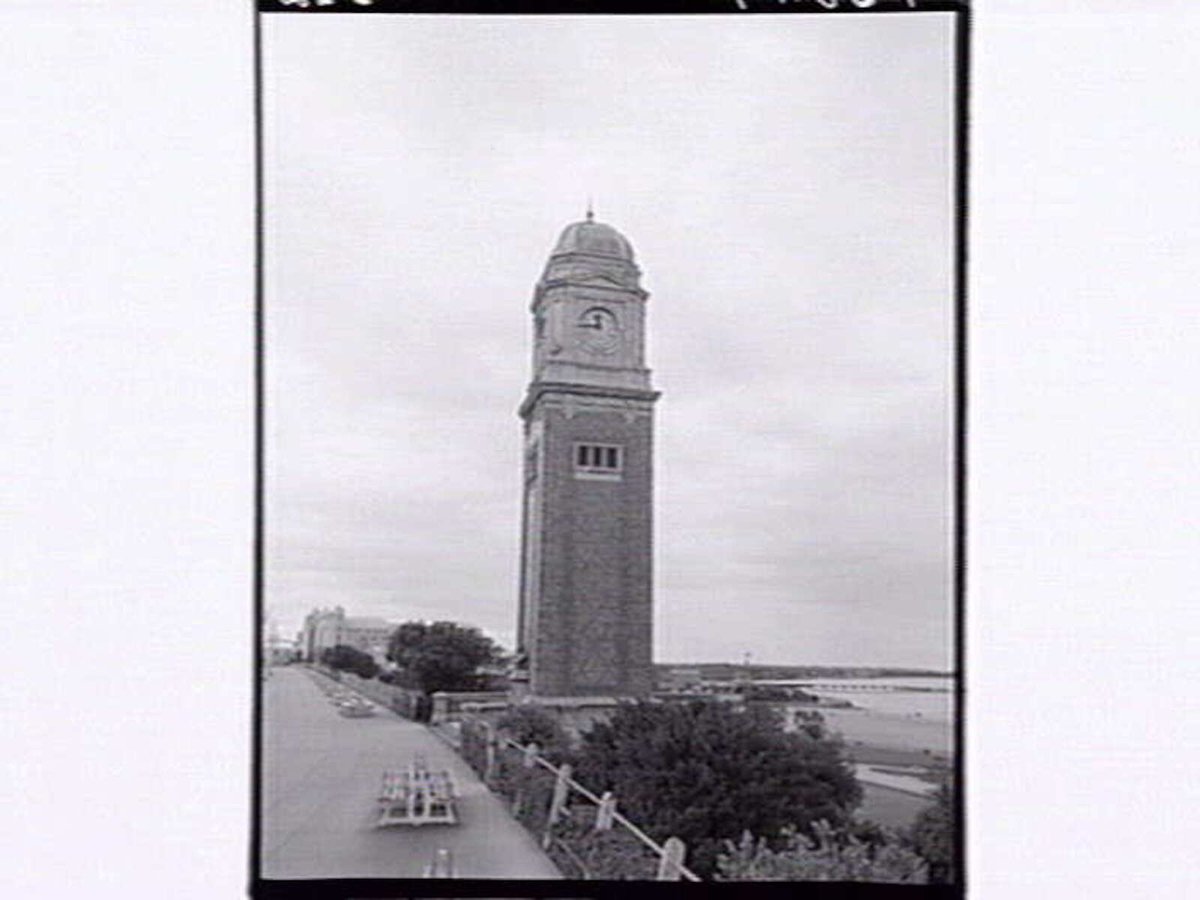 Catani Memorial Clock Tower St. Kilda, St Kilda (1952)