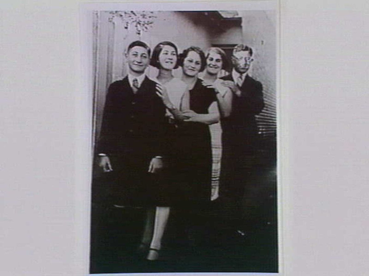 The Khayat family, Robert, Mary, Chafica, Gladys and Frank, in Carlton during the 1930s