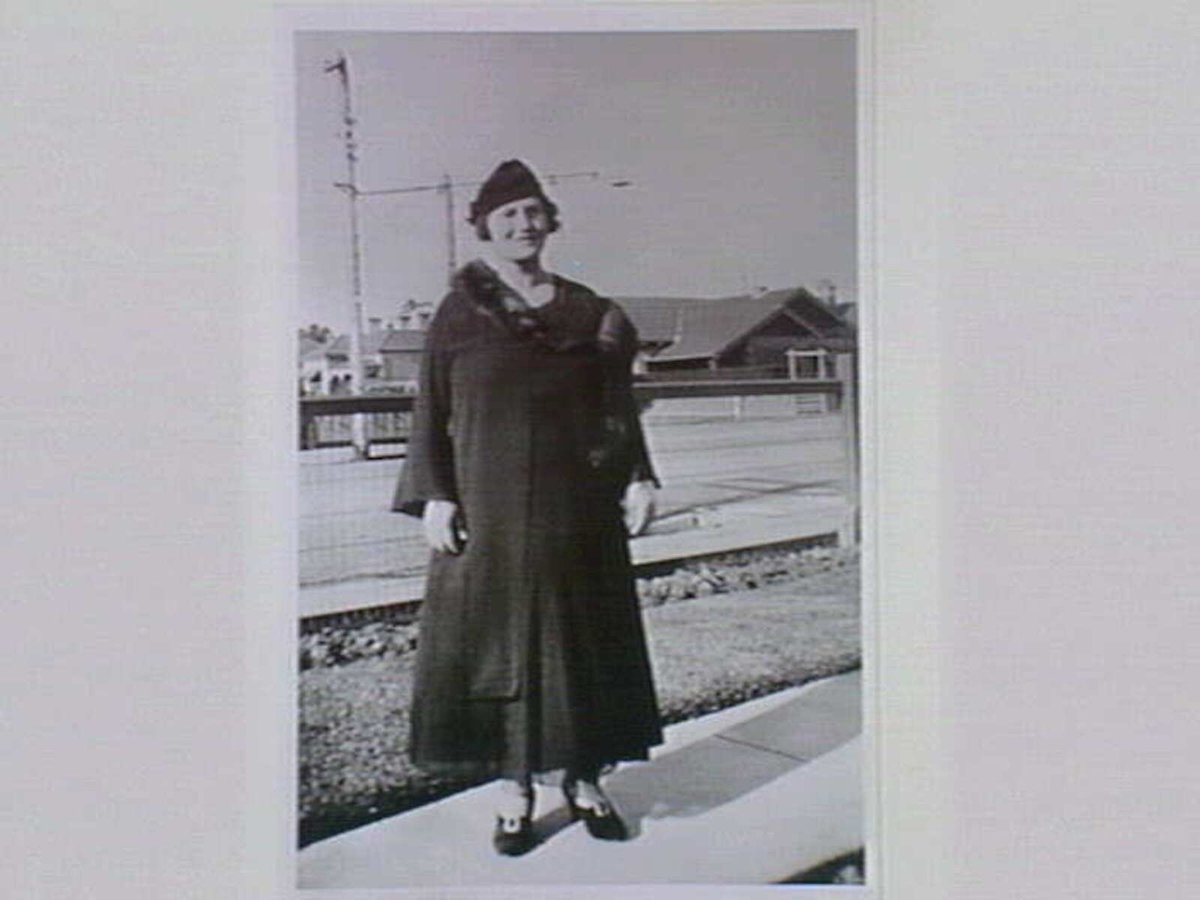 Chafica Khayat in Carlton, 1937
