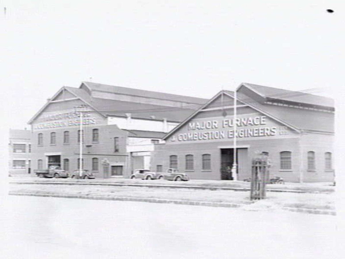 Major Furnace and Combustion Engineers, 116 Hanna St., South Melbourne (1948)