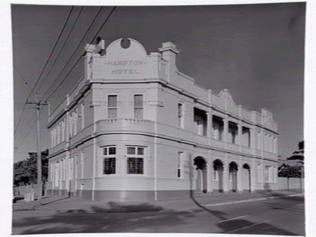 Hampton Hotel, 56 Beach Rd., corner of Small St., Hampton (1949)