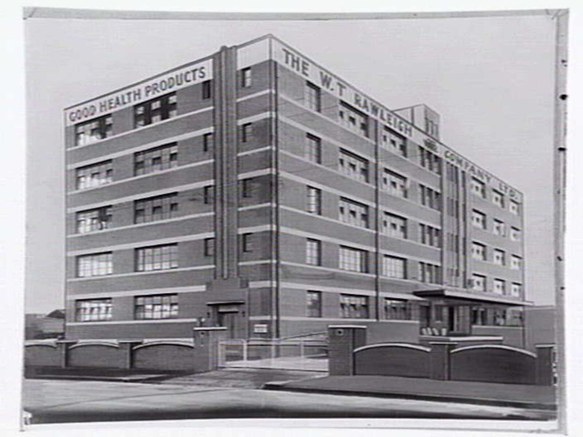 W.T. Rawleigh Company Ltd., Health Products, 60 Dawson St., Brunswick (1949)