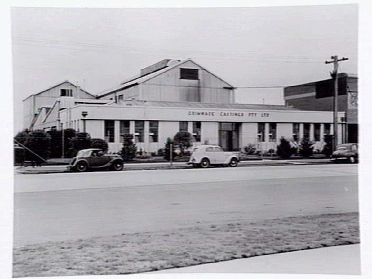 Grimwade Castings Pty. Ltd., Williamstown Road, Port Melbourne (c. 1950)