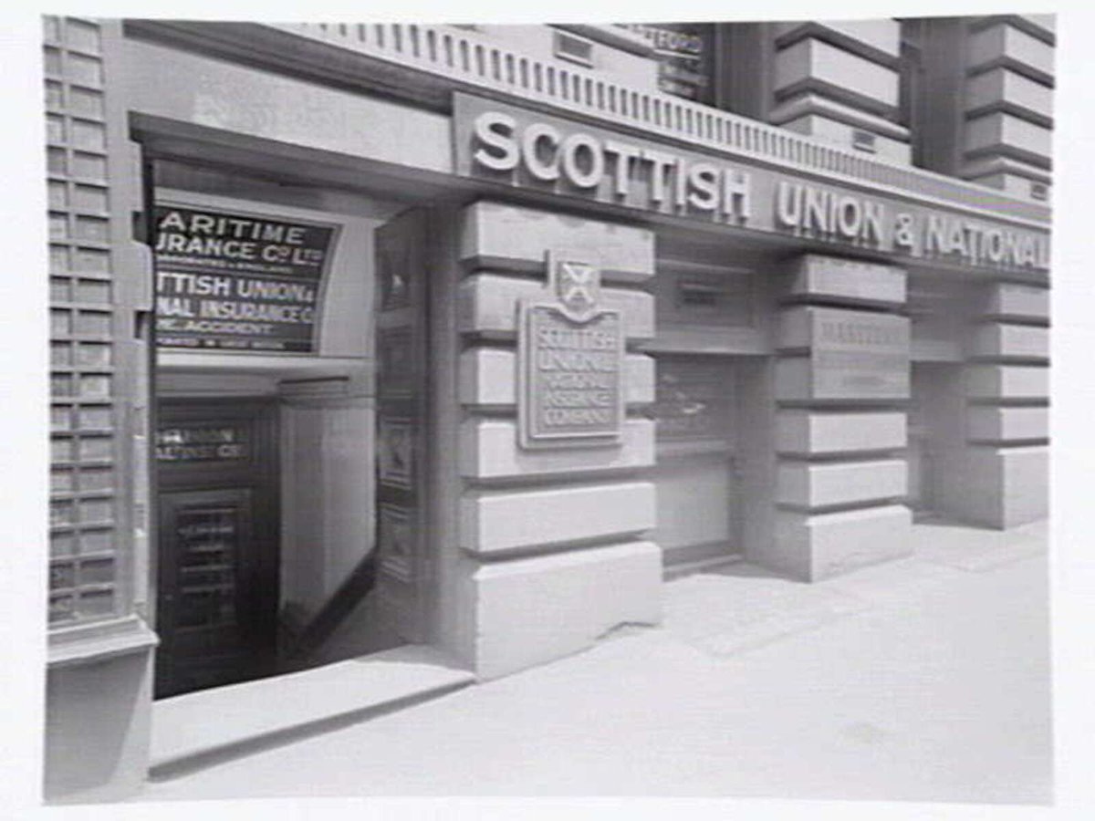 Scottish Union and National Insurance Co., 312 Flinders Street, Melbourne, Melbourne City (c. 1950)