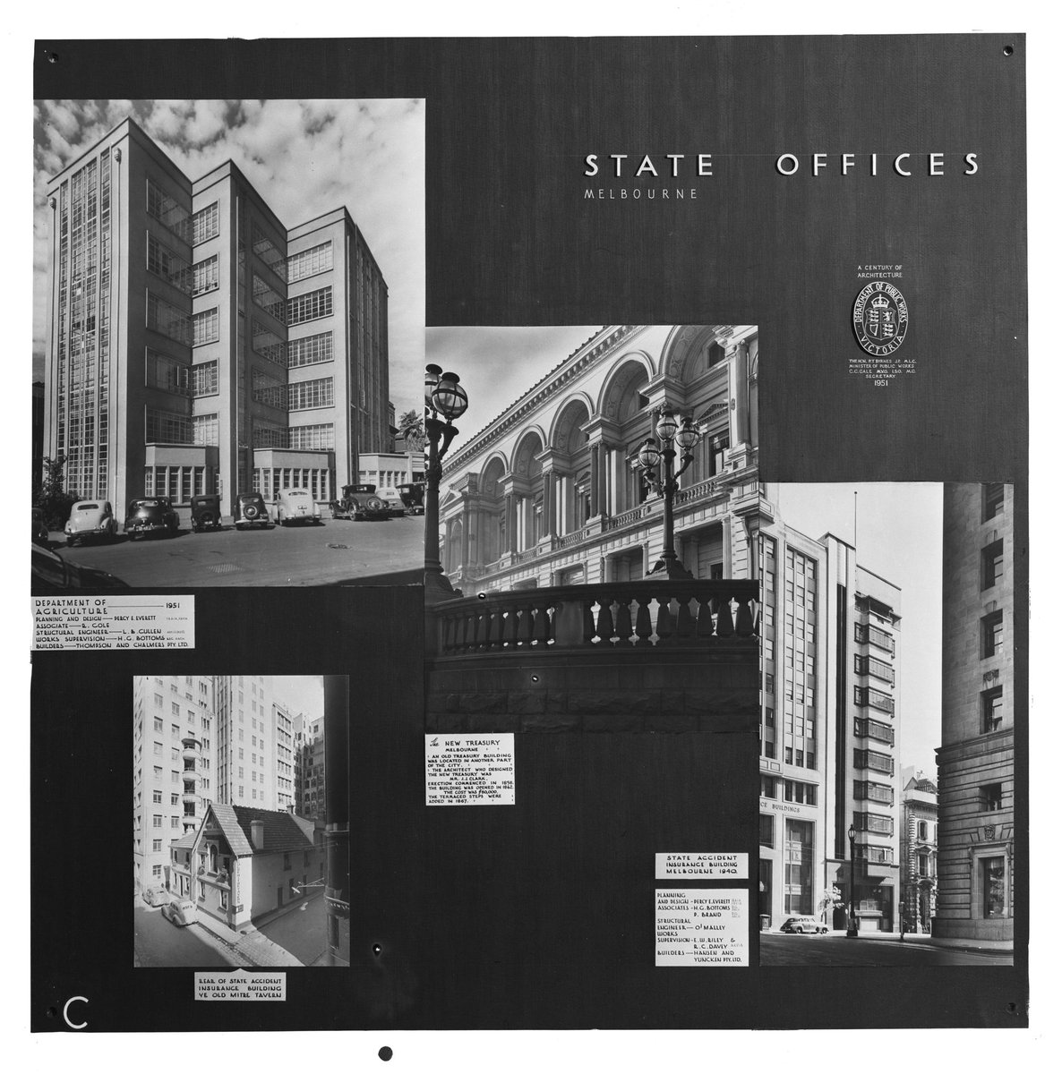 STATE OFFICES MELBOURNE (c. 1951)