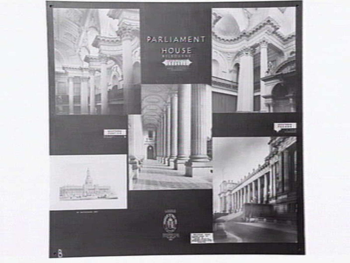PARLIAMENT HOUSE MELBOURNE, East Melbourne (c. 1951)