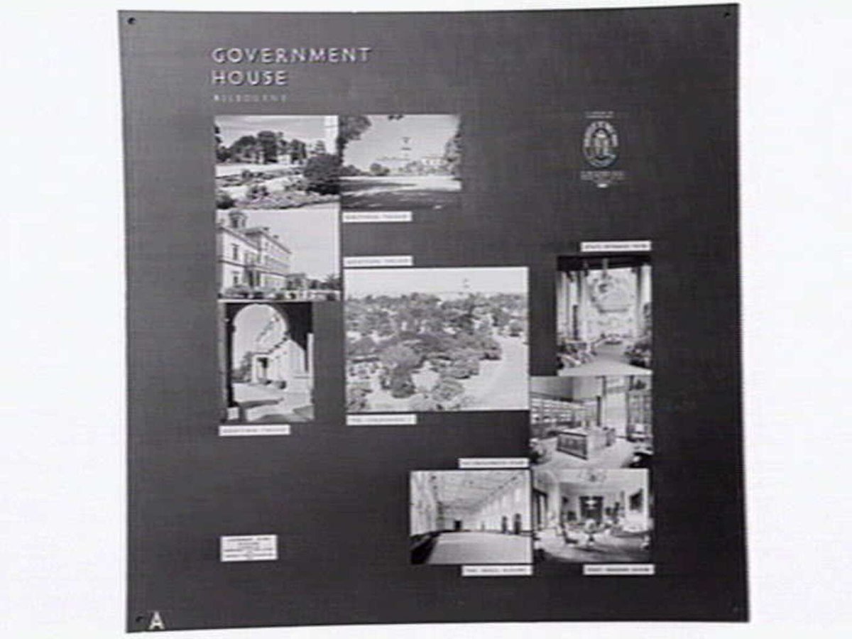 GOVERNMENT HOUSE MELBOURNE, Melbourne City (c. 1951)