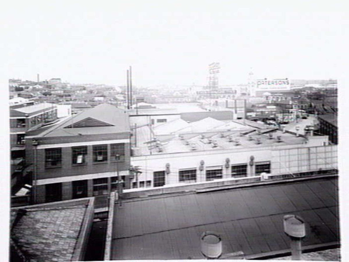 View across Richmond rooftops (1953)