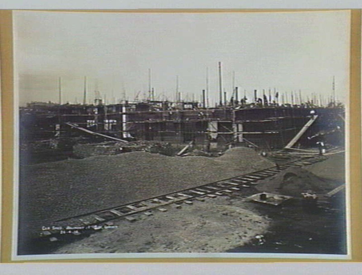 Car Shed Jolimont.1. S.W. Corner (1914)