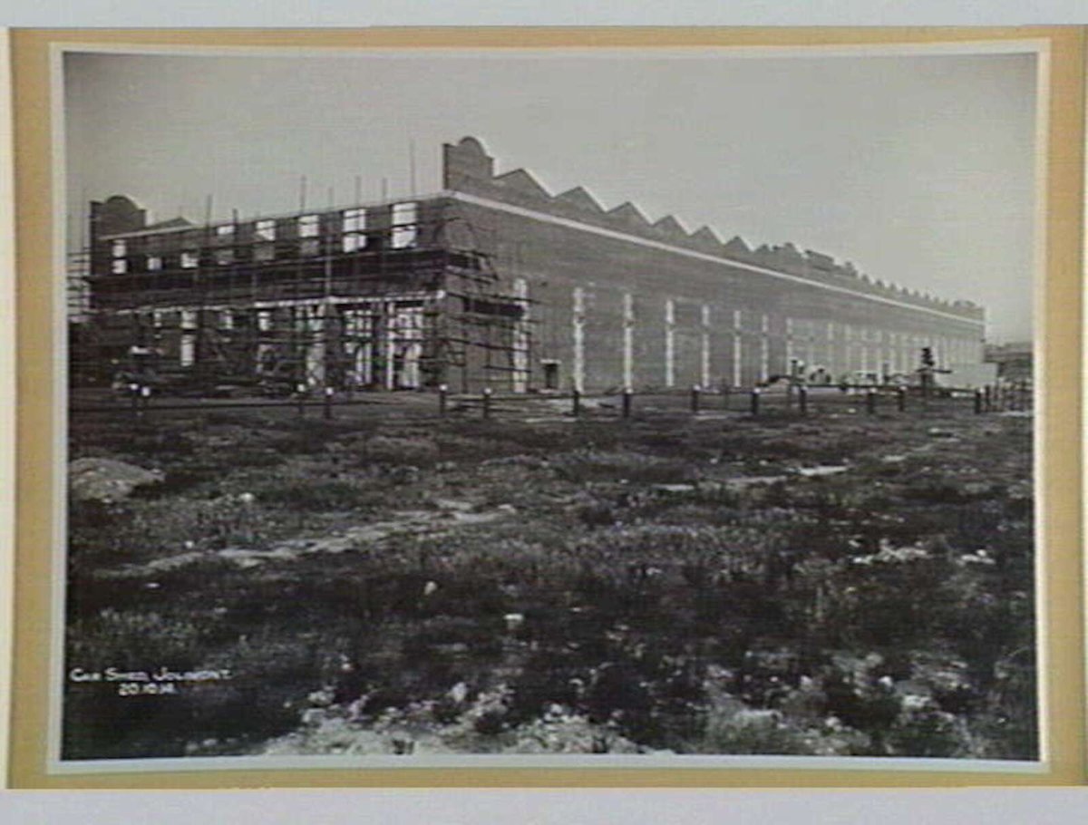 Car Shed, Jolimont (1914)