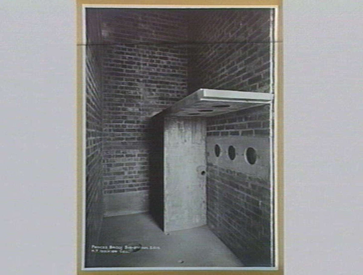 Princes Bridge Sub-Station. H.T.Isolator Cell, Melbourne City (1915)