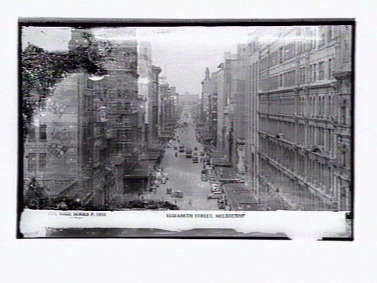 Elizabeth Street, Melbourne, Melbourne City (1920–54)
