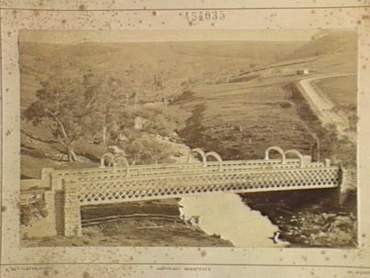 Redesdale Bridge. Over the Campaspe, 74 Miles N. from Melbourne (1870–80)