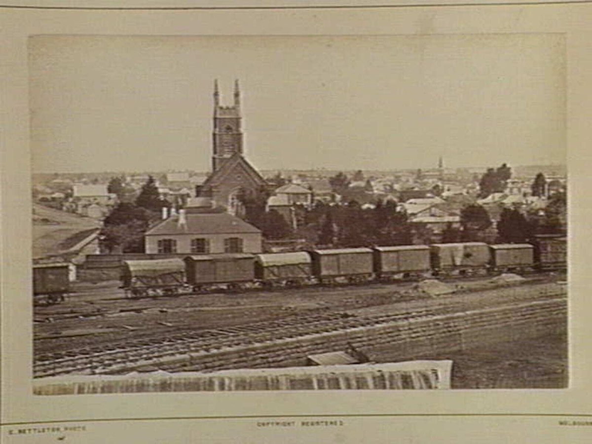 Geelong West. 45 Miles S.W. from Melbourne (1870–80)
