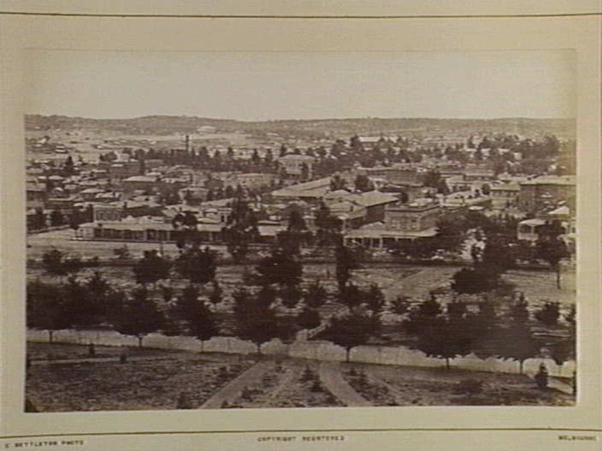 Sandhurst. East View 100 Miles N. from Melbourne (1870–80)