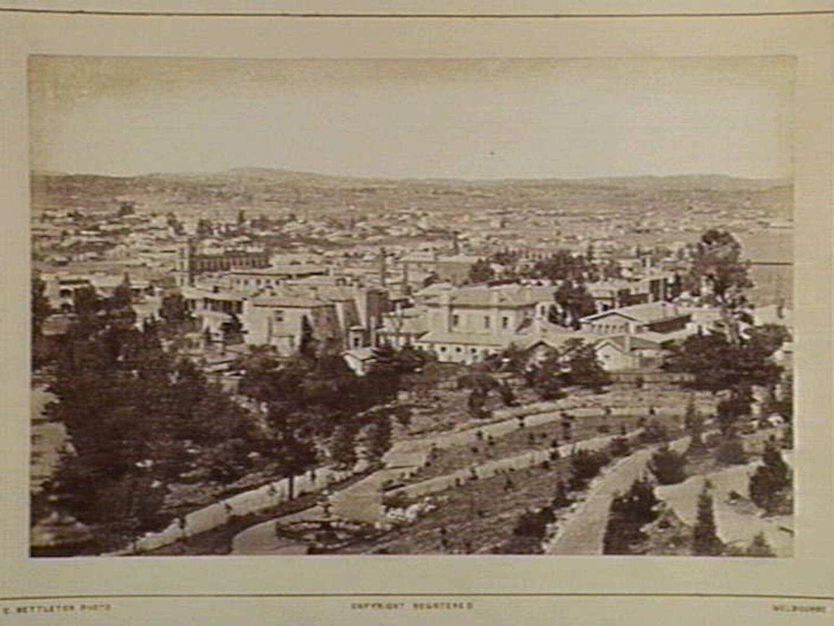 Sandhurst. South West View 100 Miles N. from Melbourne (1870–80)