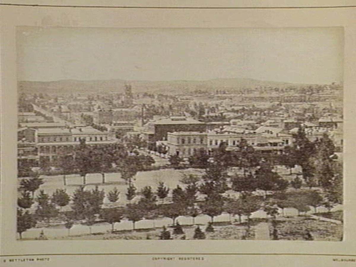 Sandhurst. South View 100 Miles N. from Melbourne (1870–80)