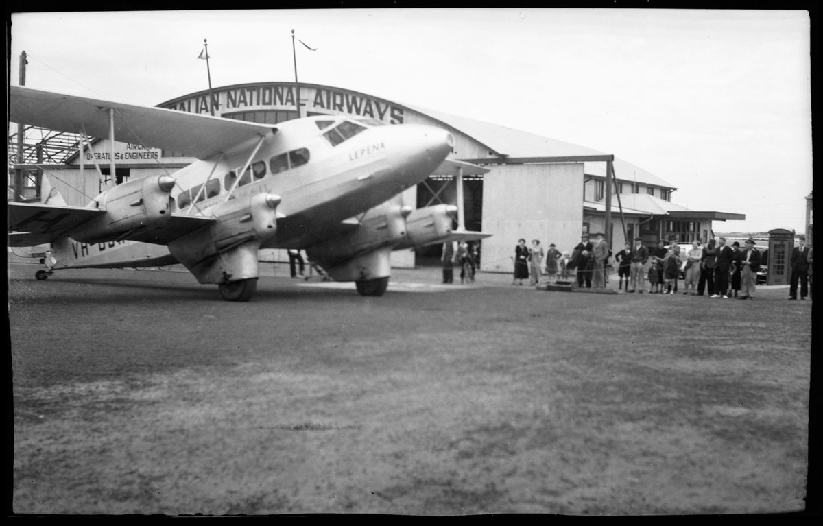 Collection of negatives and photograph of Essendon Aerodrome, Essendon North (1930–50)