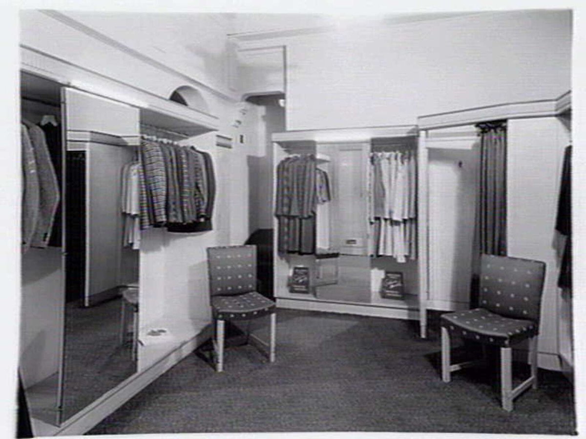 Louis & Charles Noble, tailors and menswear, Royal Arcade, 335 Bourke Street, Melbourne, Melbourne City (c. 1943)