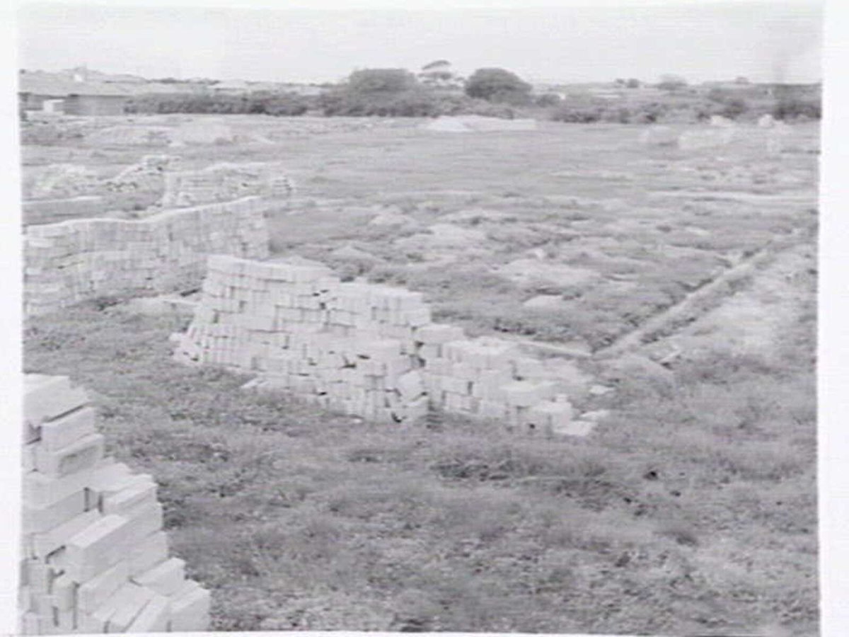 Houses under construction, Ashburton estate of Housing Commission? (1949)