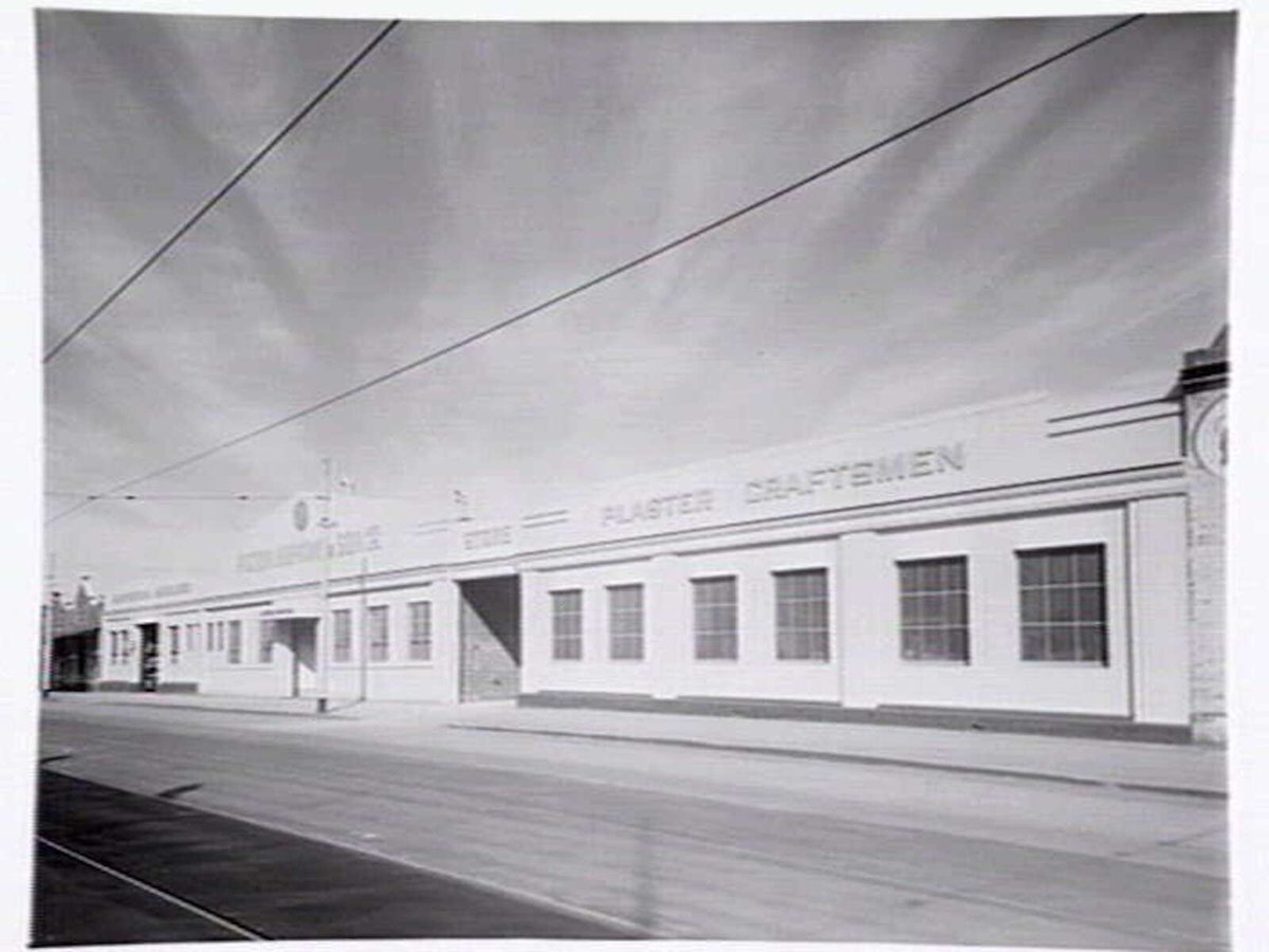 Picton Hopkins P/L, plaster manufacturer, 128 Church St., Richmond (1949)