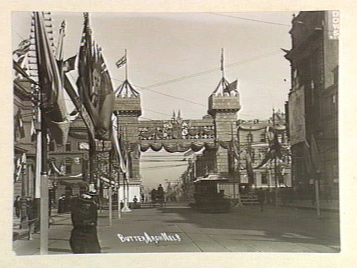 Butter Arch Melb. [i.e. Melbourne] (1932)