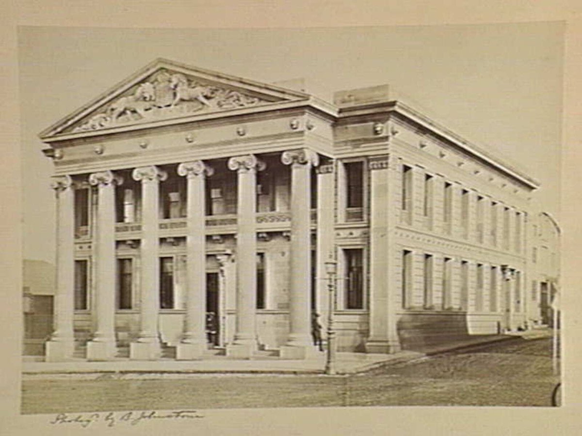 The Oriental Bank. 1859. Melbourne