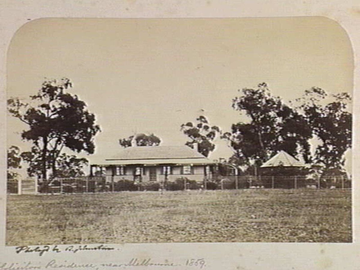 A Solicitor's Residence, near Melbourne. 1859
