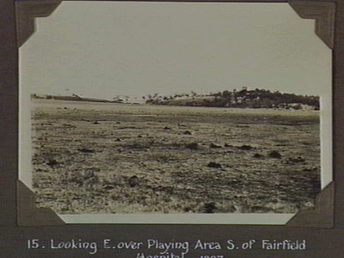 Looking E. over Playing Area S. of Fairfield Hospital (1927)