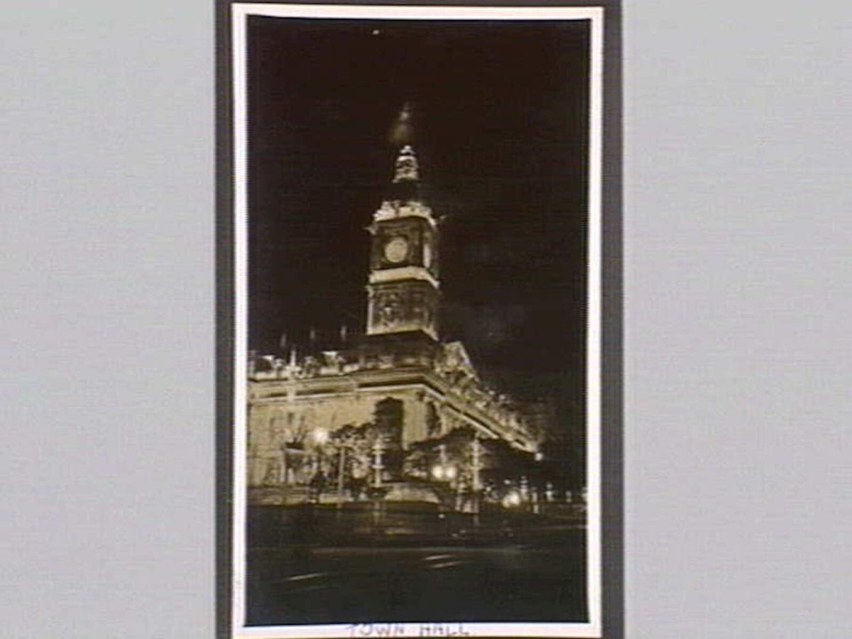 Town Hall [Melbourne] (1934)