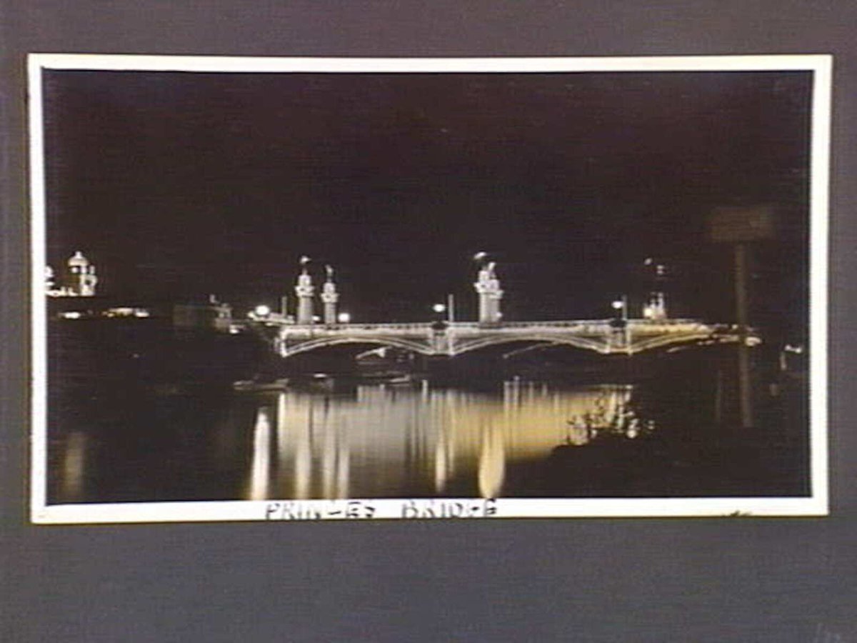 Princes Bridge [Melbourne], Melbourne City (1934)