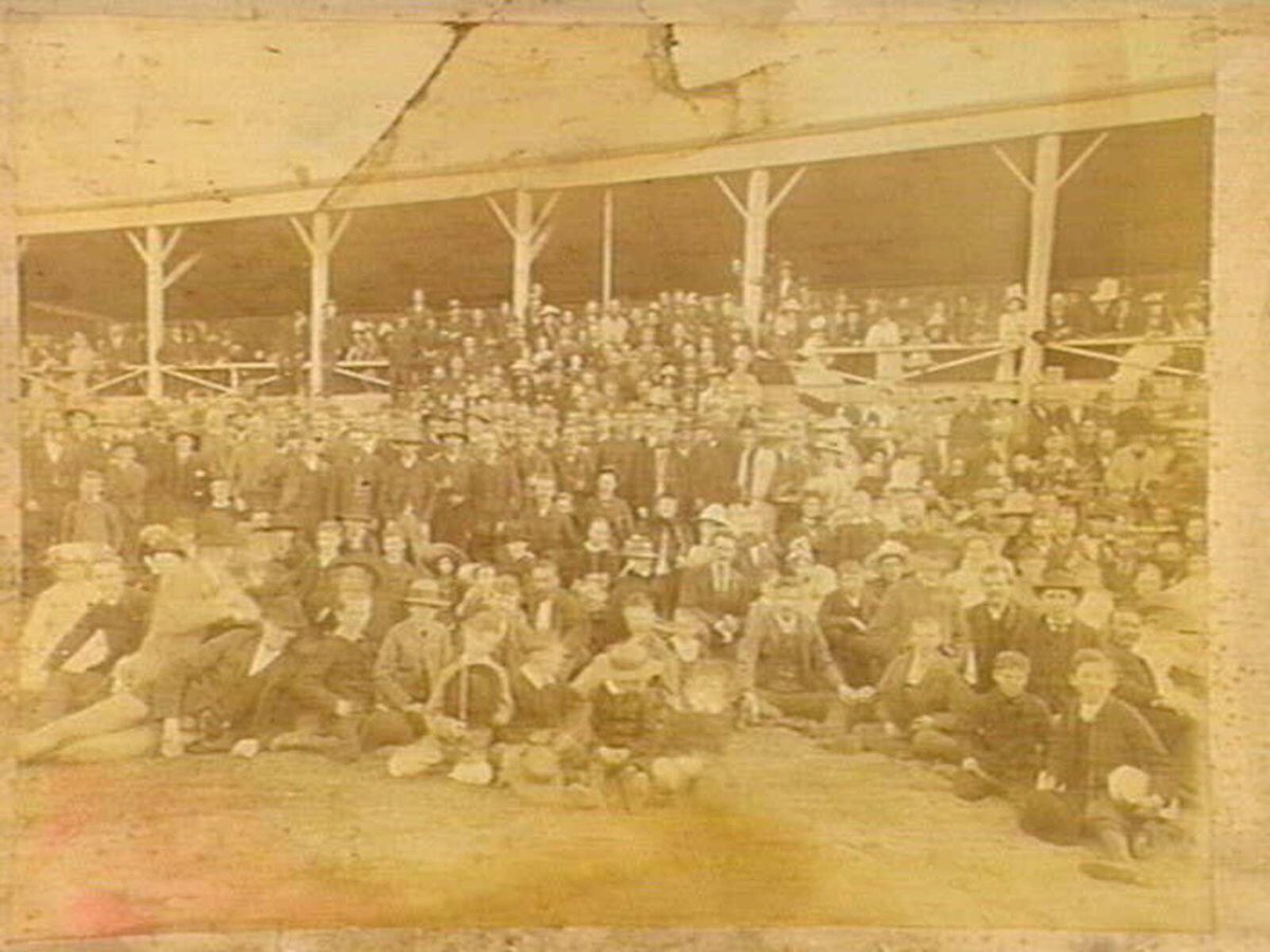 Picnic of the Employes [sic] of Messrs David Munro & Co., at Mordialloc. April, 1887 (1887–90)