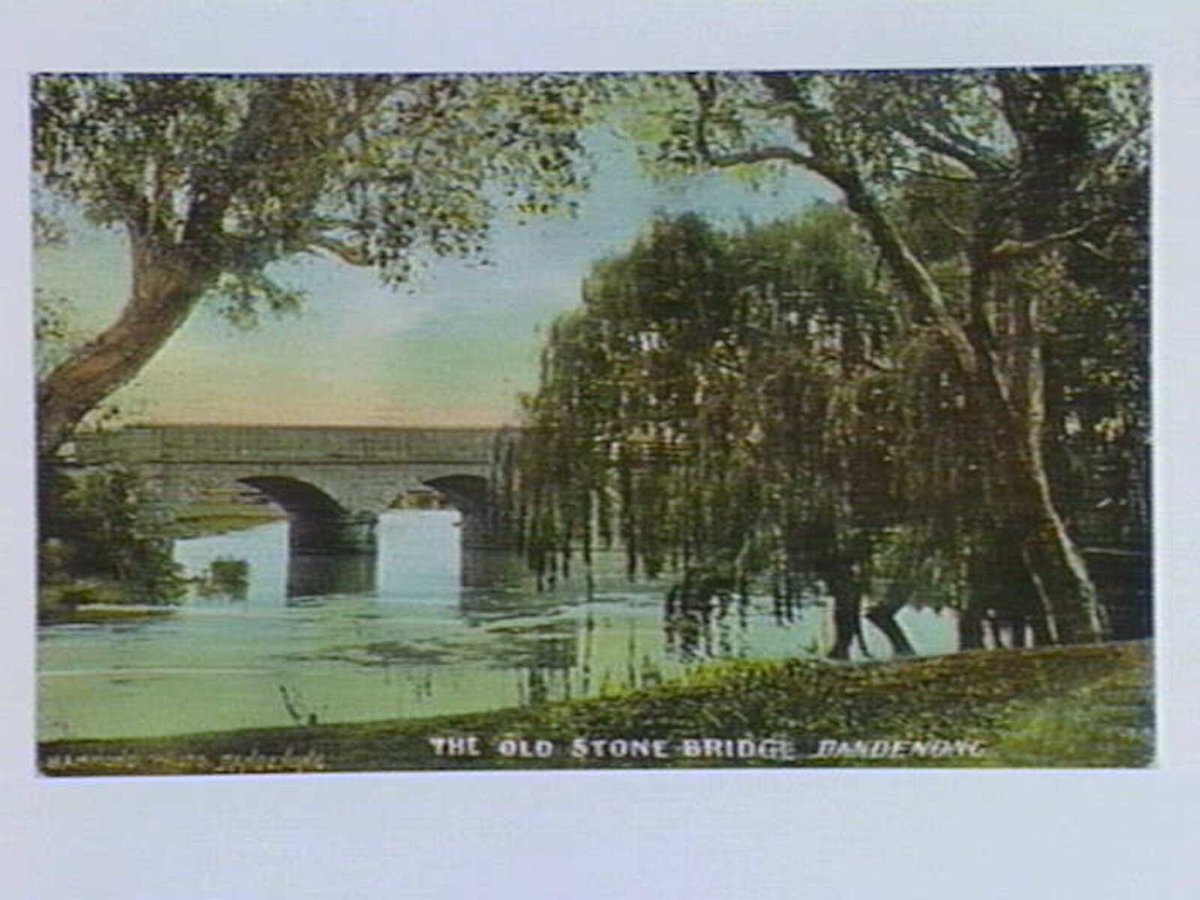 THE OLD STONE BRIDGE DANDENONG (c. 1910)