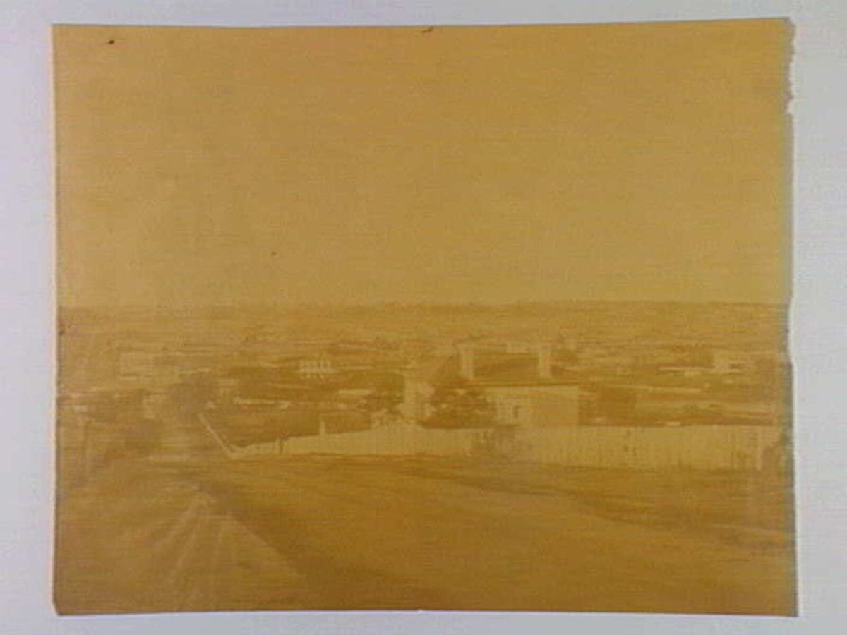 View of Richmond from Punt Road hill, South Yarra (1861)
