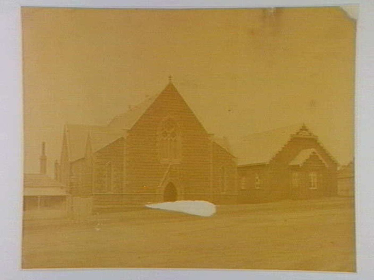 Independent Church and School, Lennox Street Richmond (1861)