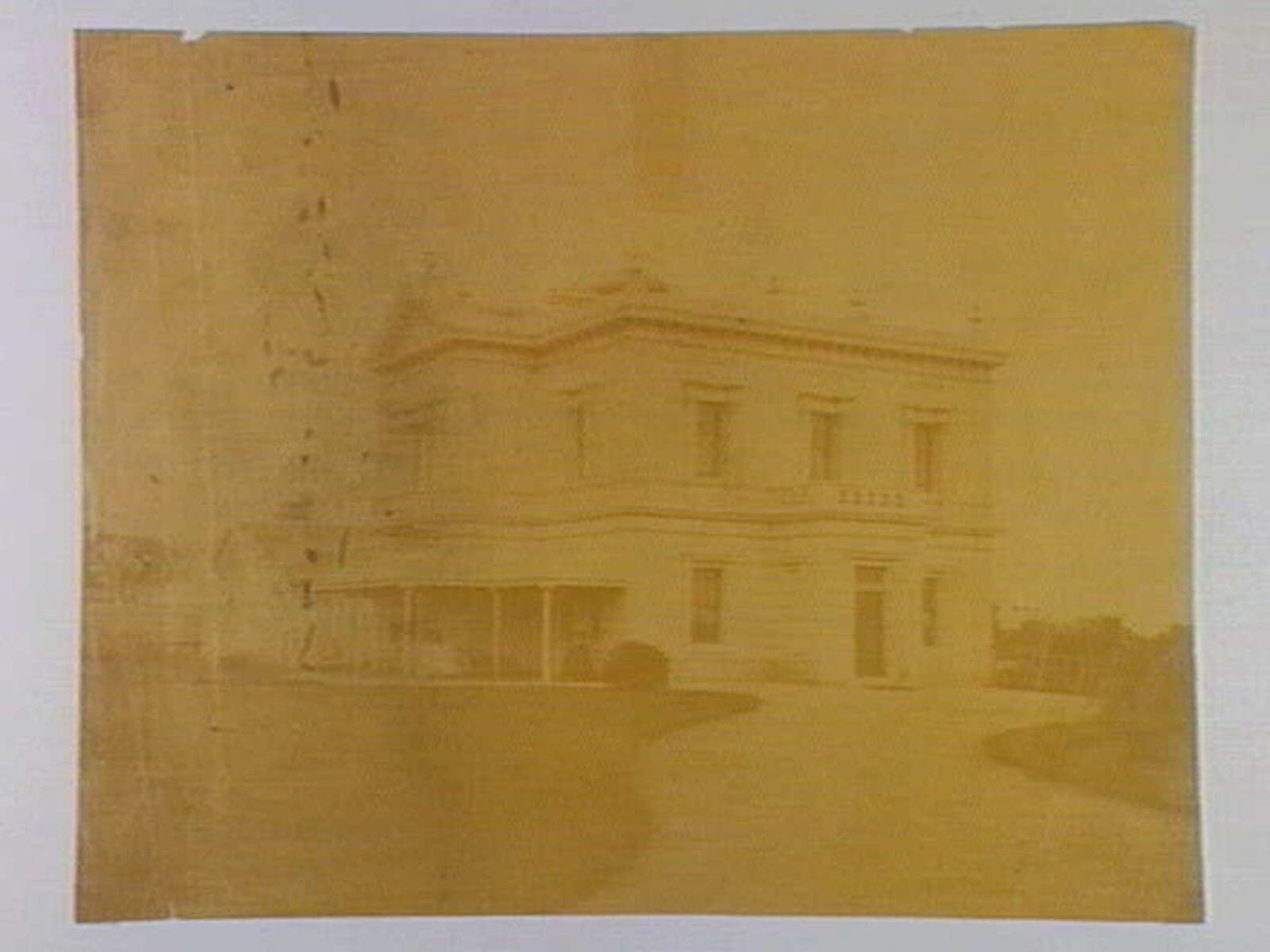 Residence of the Honorable William Highett M.L.C., Bridge Road Richmond (1861)