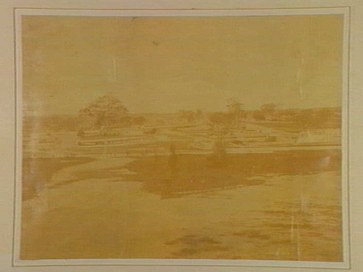 View of Hawthorn looking east (1861)