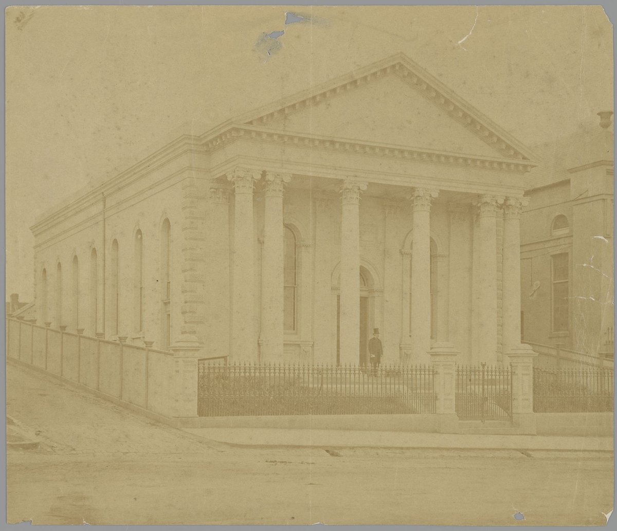 Synagogue, Bourke Street, Melbourne, Melbourne City (1861)